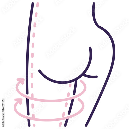 Thigh Lift Icon