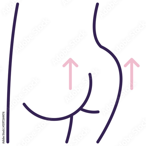 Buttock Icon