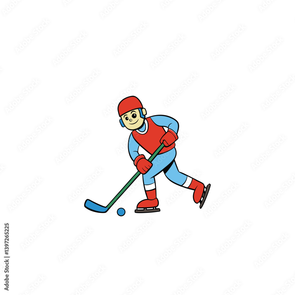 Obraz premium ice hockey player