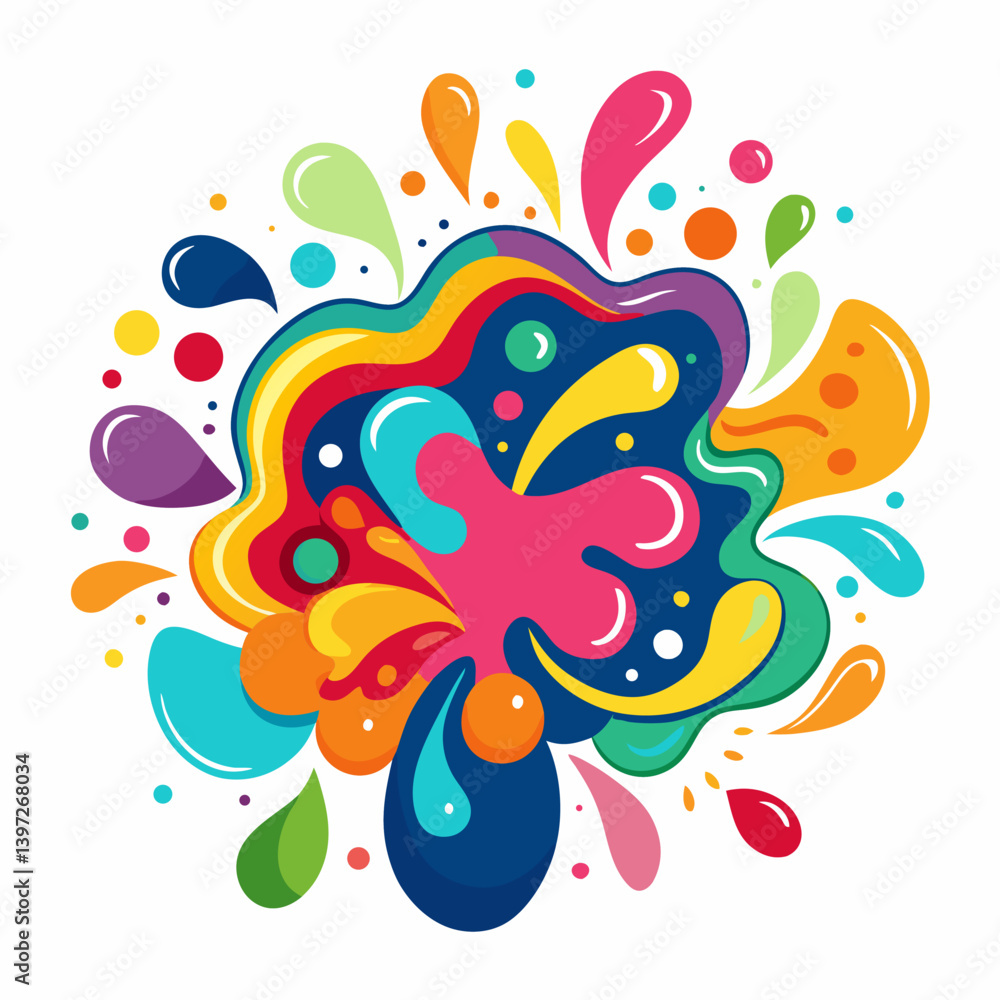 Playful texture and bold lines make this vector illustration perfect for modern design
Playful texture and bold lines make this vector illustration perfect for modern design