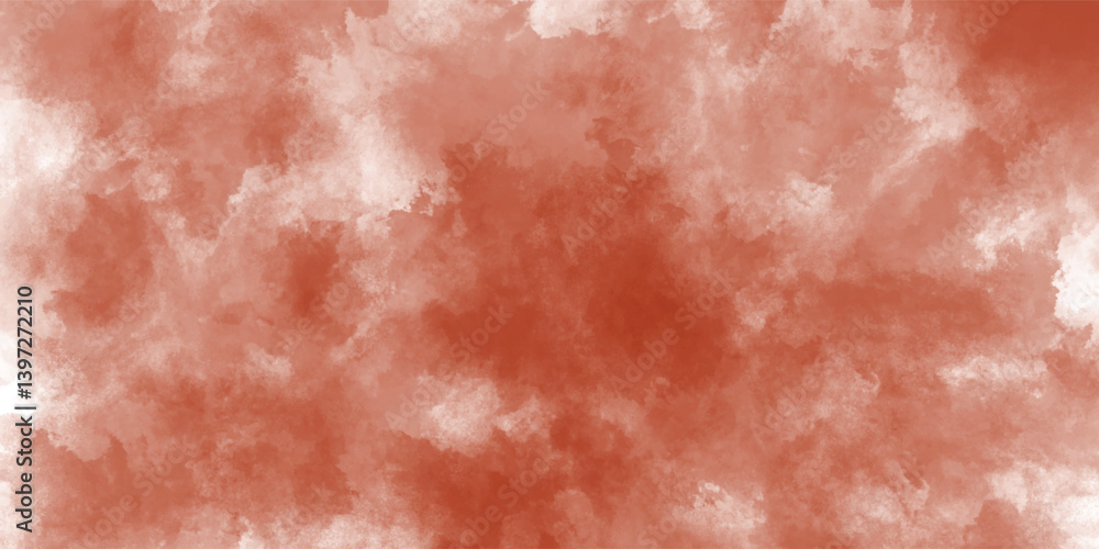 Fototapeta premium Red and Brown Smoke Curling Upward in Abstract Motion