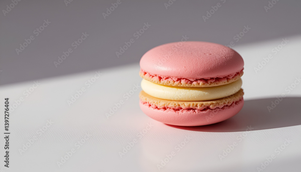 colorful macaroon on a wooden table colorful macaroon on a wooden table