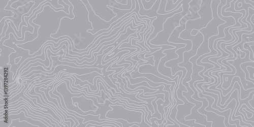 Modern Topographic Map Background with Contour Lines and Circles: A Fluid Abstract Design That Illustrates the Dynamic Flow of Terrain and Elevation Changes in a Digital Landscape"


