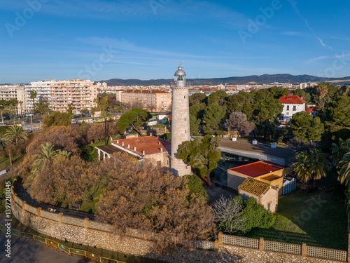 Photography Faro de San Cristobal en Vilanova y Geltru, Barcelona, Cataluña
