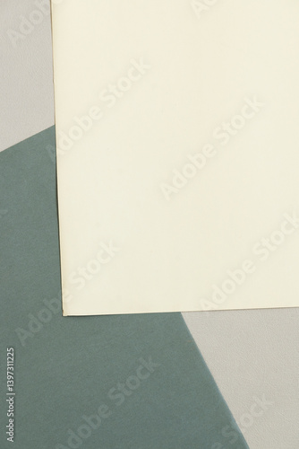 Geometric abstract background in minimal style and neutral colors, space for text.
