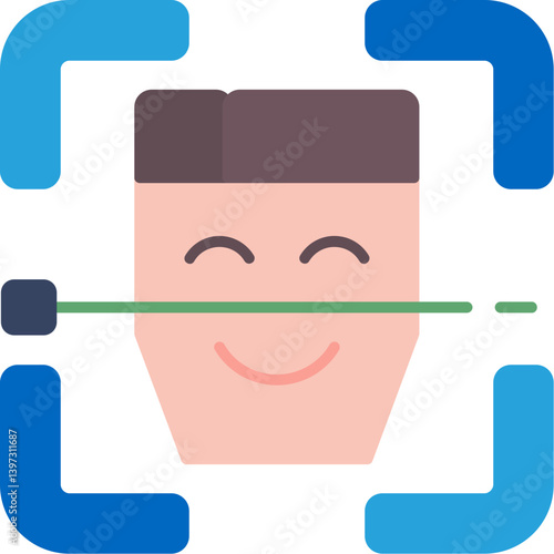 Facial Recognition Icon