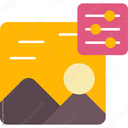 Image Editing Tools Icon