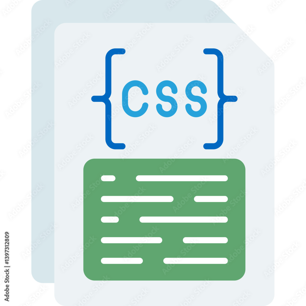 CSS Stylesheet Icon CSS Stylesheet Icon