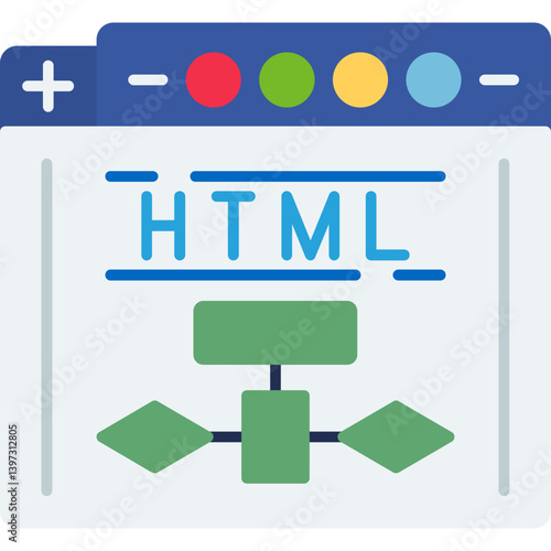 HTML Structure Icon