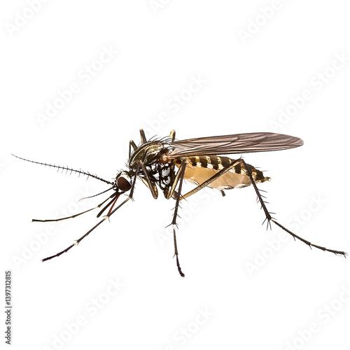 Wallpaper Mural mosquito isolated on white background Torontodigital.ca