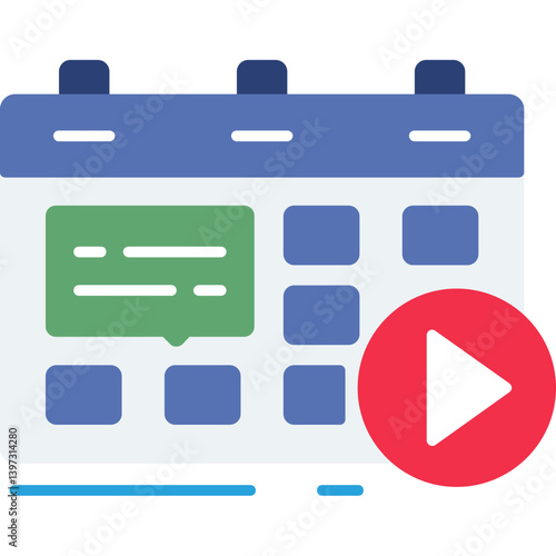 Content Calendar Icon