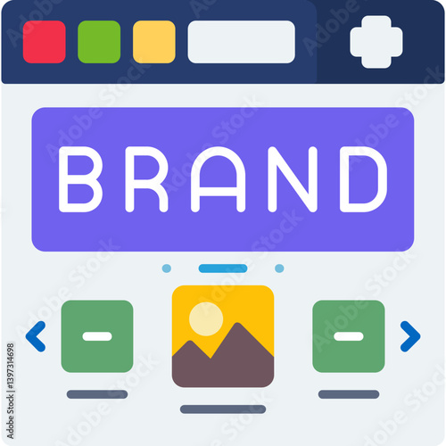 Brand Identity Icon