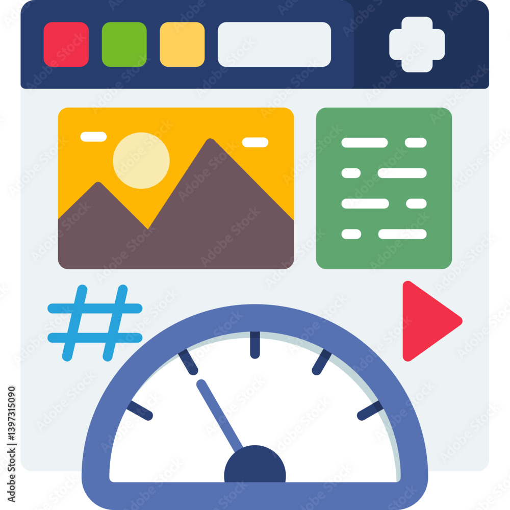 Performance Tracking Icon Performance Tracking Icon