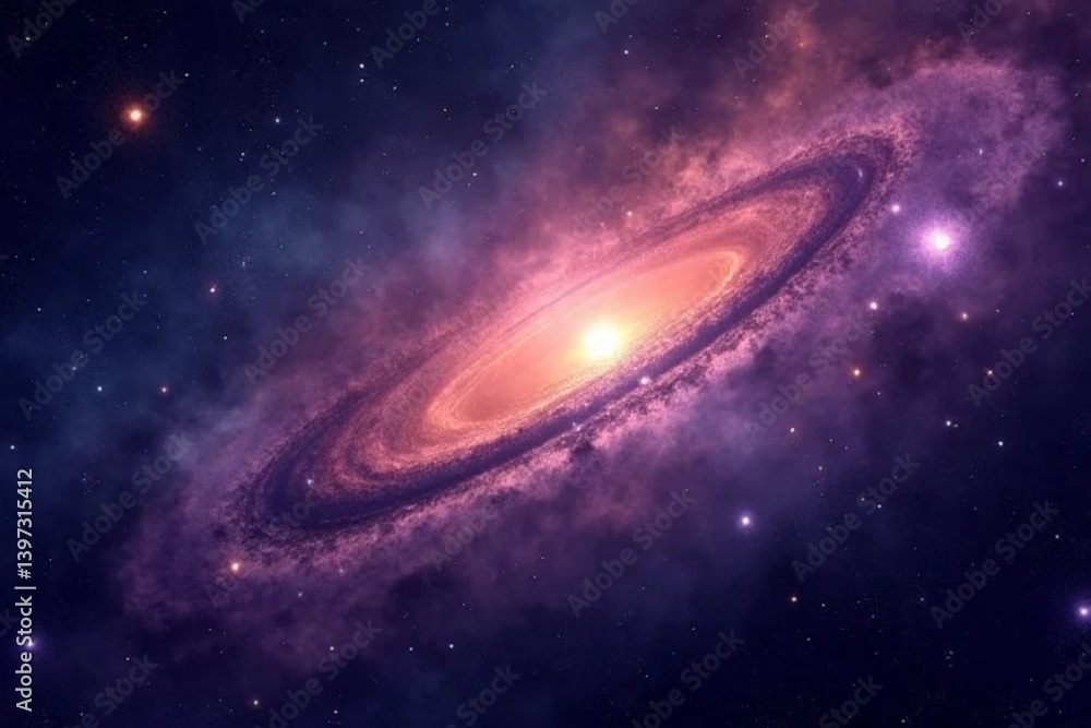 Obraz premium space background with stars