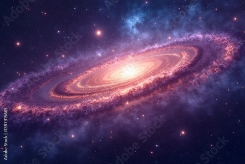 space galaxy in space