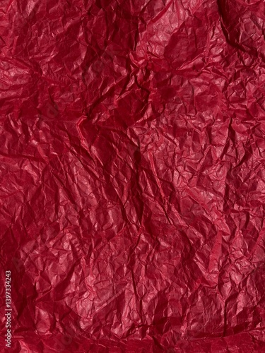 Wallpaper Mural Crushed red paper texture, red background Torontodigital.ca