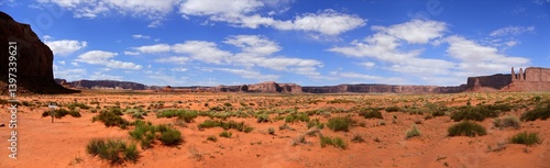 Panoramablick im Monument Valley