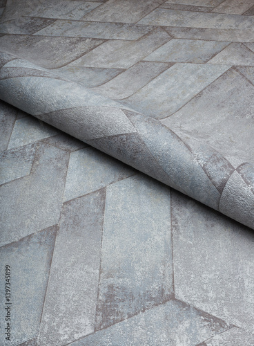 Obraz na płótnie Large roll of wallpaper for the wall with a beautiful texture w salonie