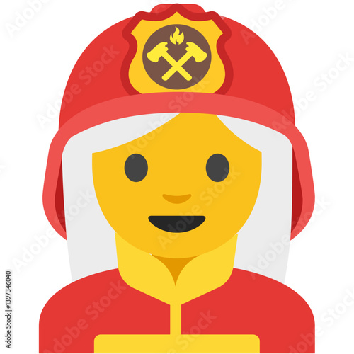 Female Firefighter (Light Skin)
