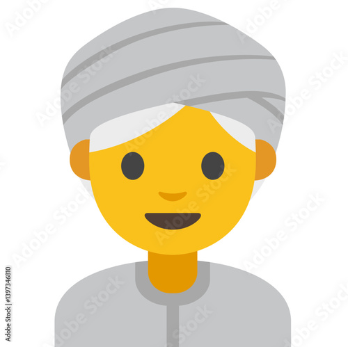Boy with Turban (Light Hair)
