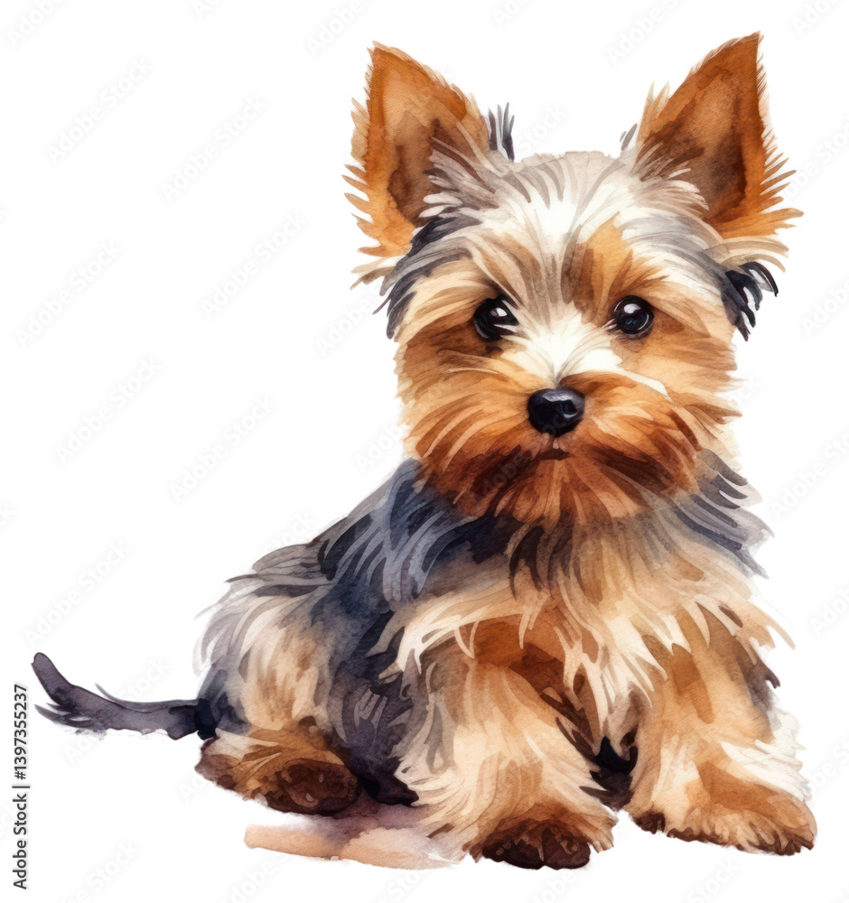 Fototapeta premium PNG Terrier mammal animal pet.