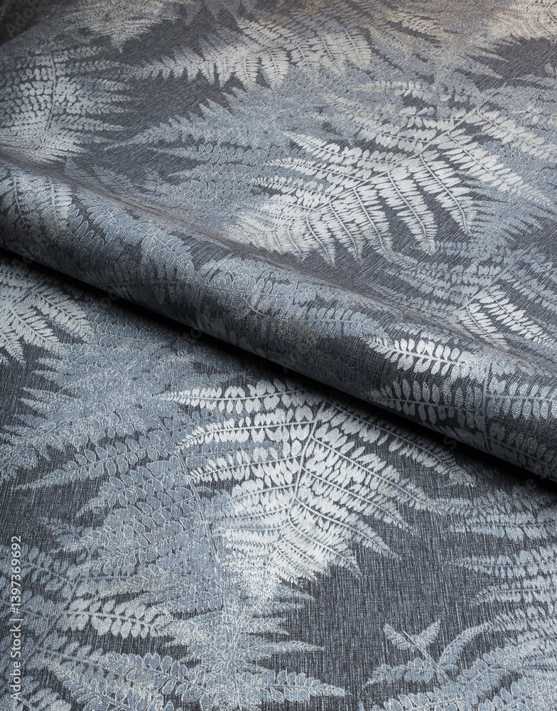 Large roll of wallpaper for the wall with a beautiful texture
