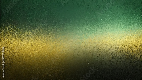 Abstract drone photography backdrop: a green, gold, grey, and black gradient texture for web banners and posters.