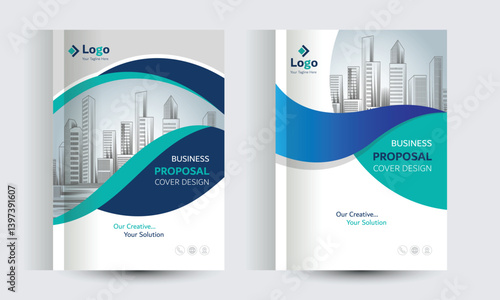 Corporate Business Proposal Cover Design Template