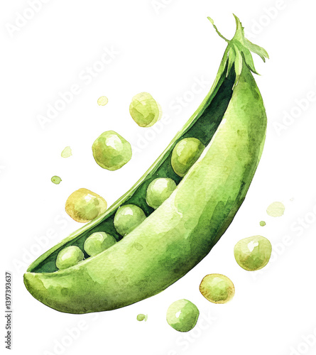 fresh green peas