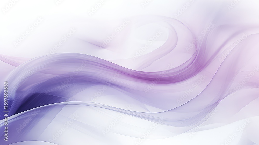 Obraz premium composition purple white background
