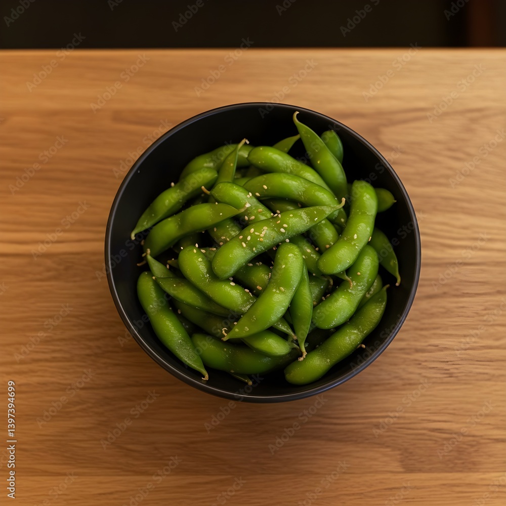 Japanese-style boiled young soybeans - Edamame Japanese-style boiled young soybeans - Edamame