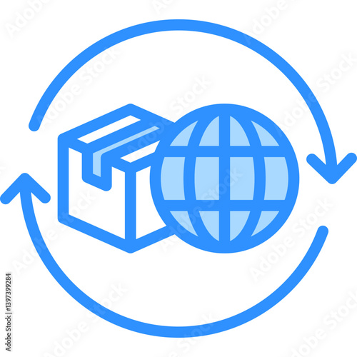 Worldwide Shipping Icon