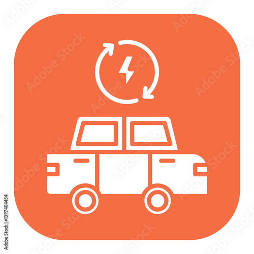Electric Car Icon