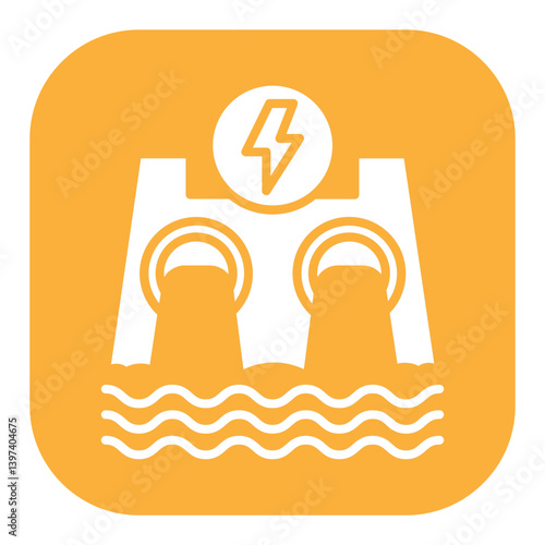 Hydroelectricity Icon