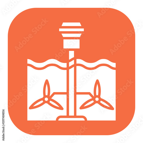 Tidal Power Icon