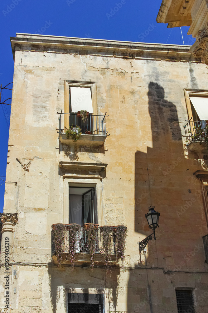 The Old town of Lecce, Apulia Region, Italy