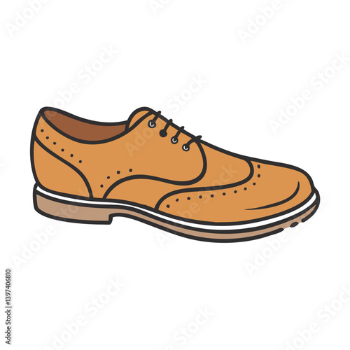 brogues icon, brogues vector illustration-simple illustration of brogues, perfect for brogues logos and icons