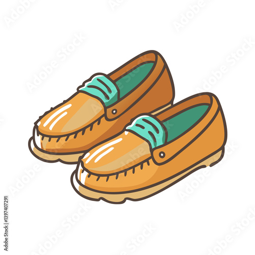 moccasins icon, moccasins vector illustration-simple illustration of moccasins, perfect for moccasins logos and icons