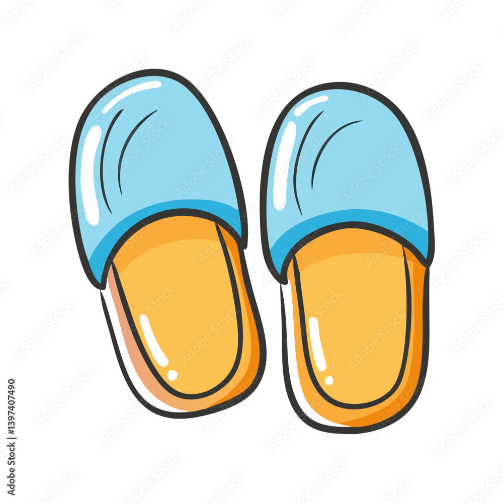 slippers icon, slippers vector illustration-simple illustration of slippers, perfect for slippers logos and icons slippers icon, slippers vector illustration-simple illustration of slippers, perfect for slippers logos and icons