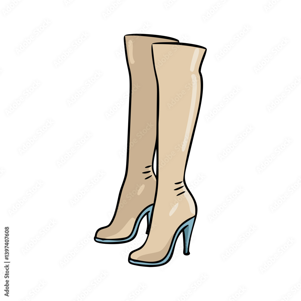 thigh high boots icon, thigh high boots vector illustration-simple illustration of thigh high boots, perfect for thigh high boots logos and icons thigh high boots icon, thigh high boots vector illustration-simple illustration of thigh high boots, perfect for thigh high boots logos and icons