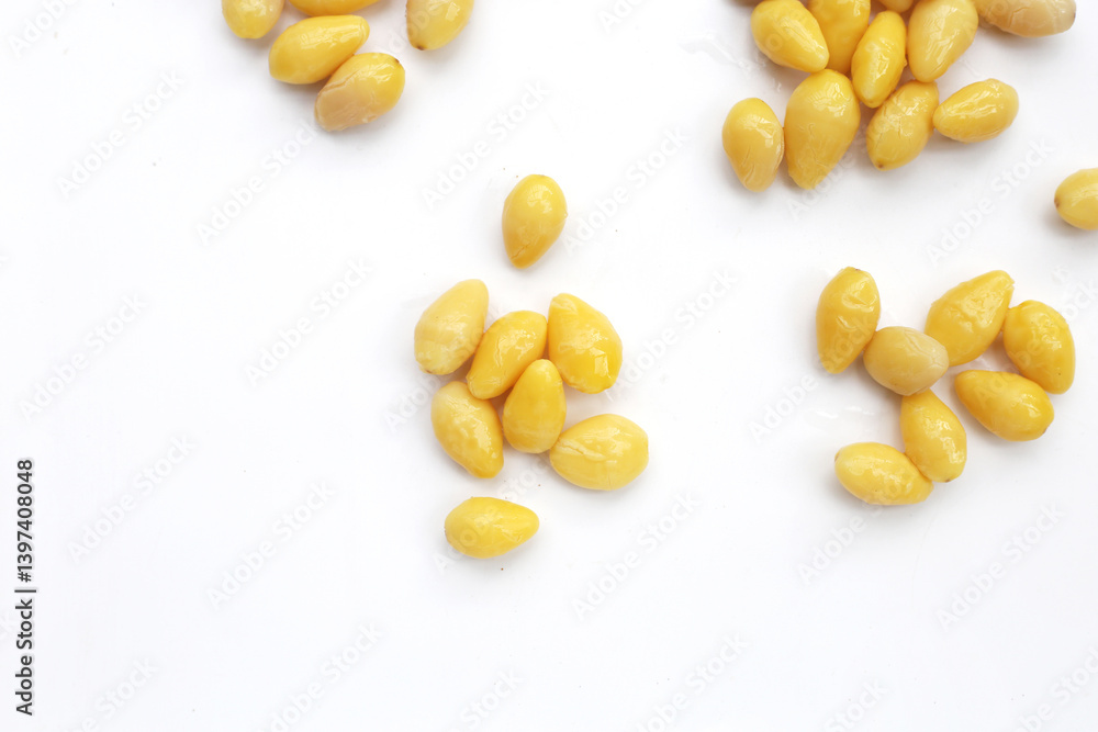 Boiled ginkgo nuts, ginkgo seeds Boiled ginkgo nuts, ginkgo seeds