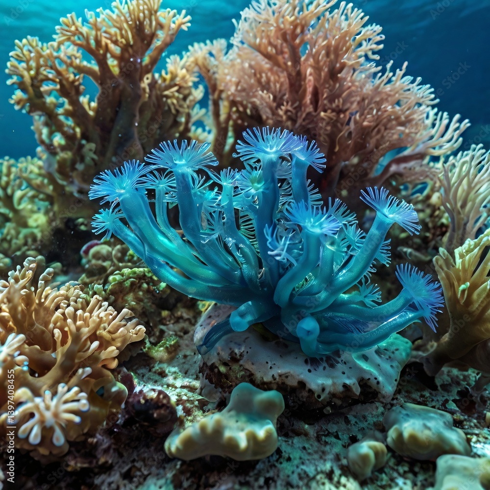 coral reef in the red sea