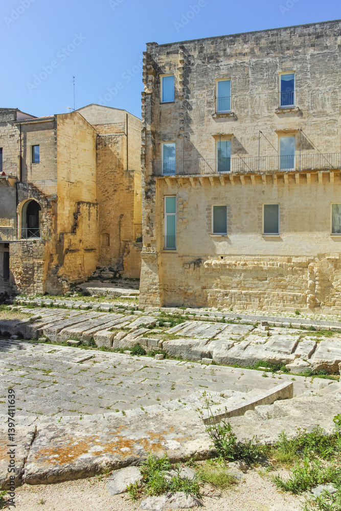 The Old town of Lecce, Apulia Region, Italy