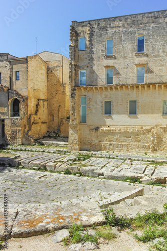 Obraz na płótnie The Old town of Lecce, Apulia Region, Italy w salonie