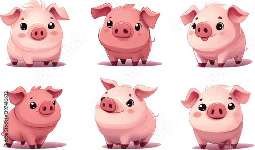  Cartoon Pig Magi