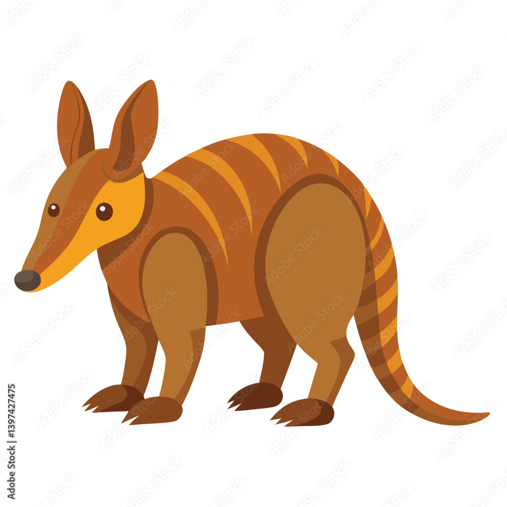 Funny Aardvark with Big Ears Funny Aardvark with Big Ears