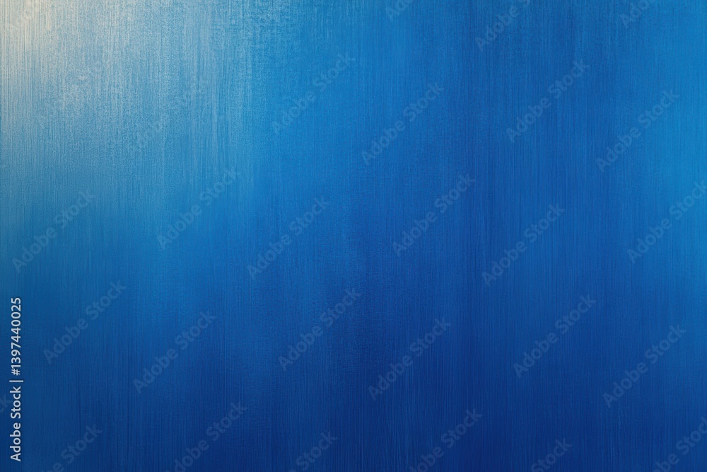Fototapeta premium Abstract Blue Gradient Wallpaper: Modern Minimalist Art With Cool Tones and Textured Elegance