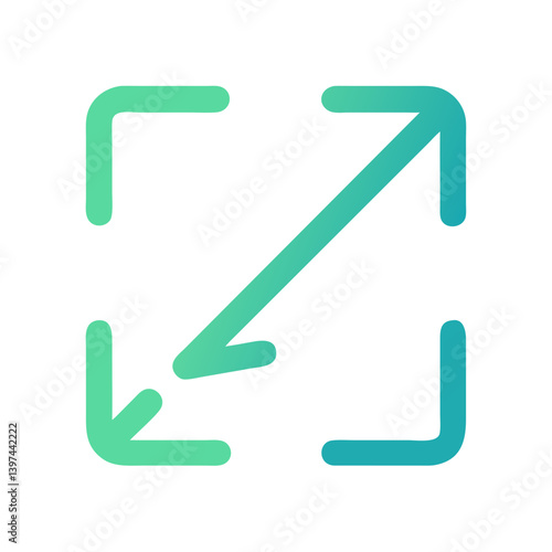  Colorful Expand Action Icon
