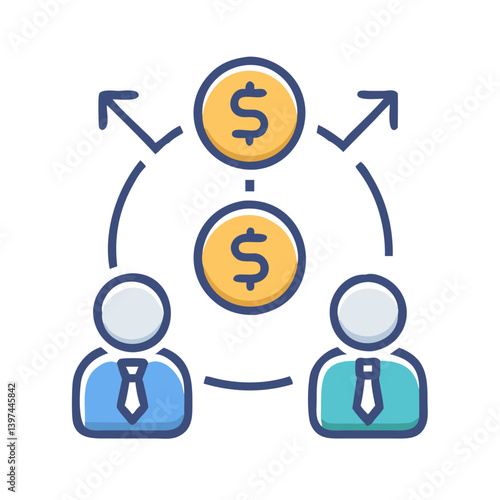  Investor Relations Flat Icon