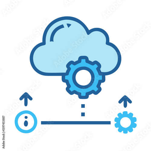  Dynamic SaaS Flat Icon